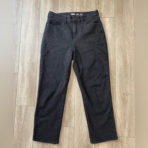 Old Navy Sky-Hi Straight Extra High Rise Jeans